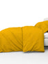 Blanc Dark Solid Color 100% Cotton Striped Satin 220 TC 3 Piece Bedding Set